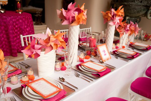 Decoración floral para fiestas