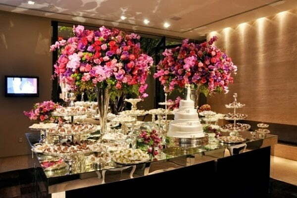 Arreglos florales para recepciones