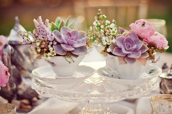 Centros de mesa florales